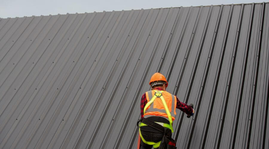 Professional metal roof installation services in Ada, OK